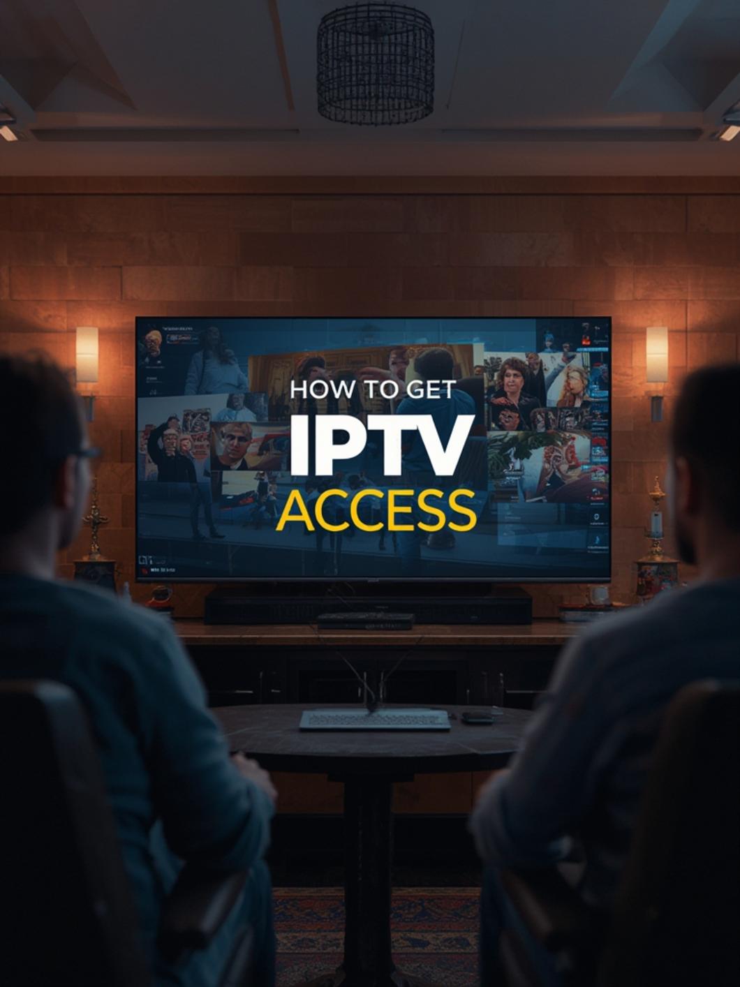 how to get iptv access