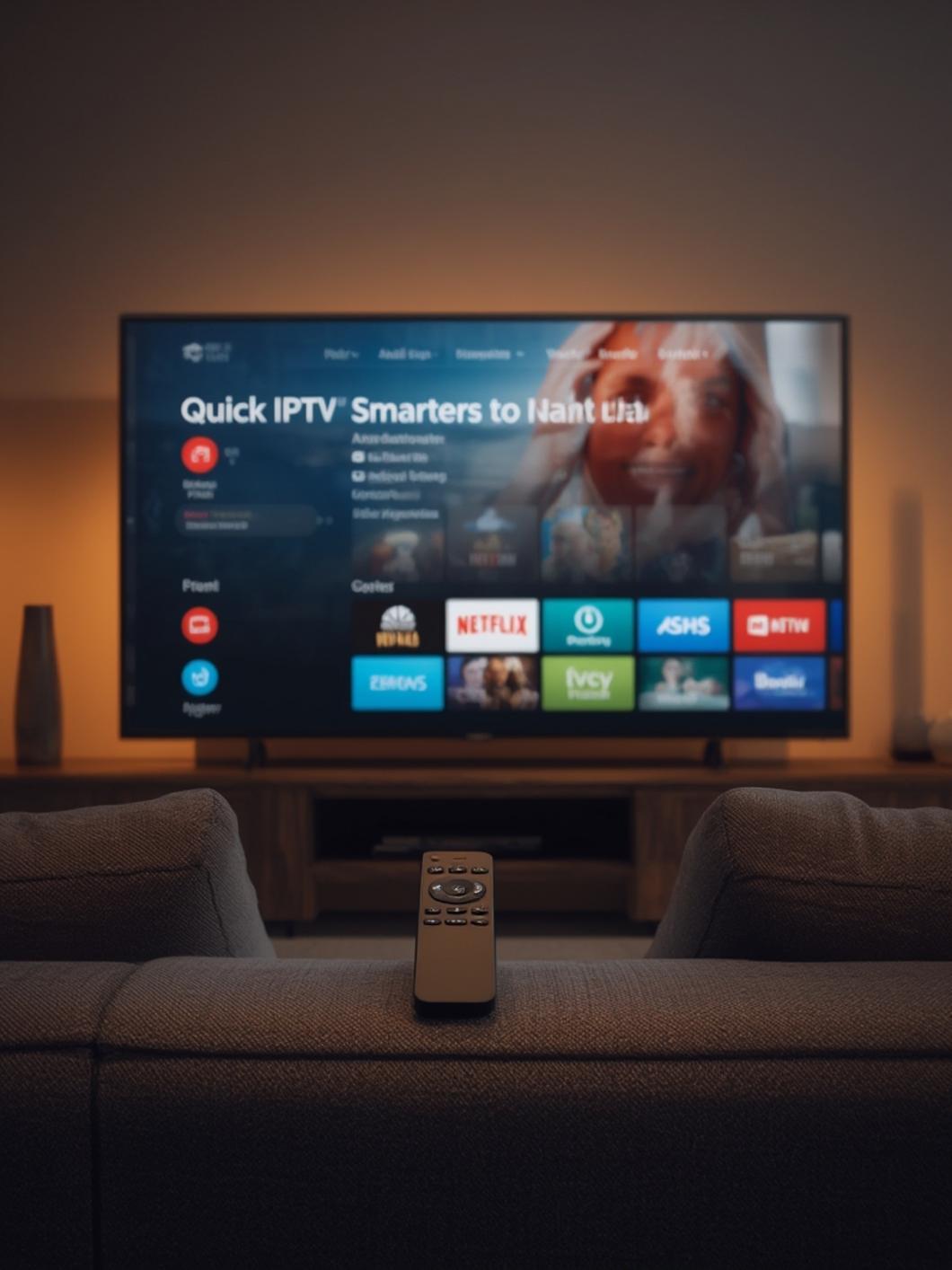 IPTV Smarters download, 5 step installation, fast IPTV setup.